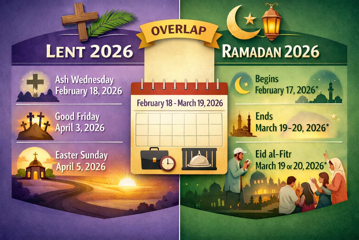 When Christian and Muslim Fasting Seasons Meet: A Shared Call to Reflection in 2026