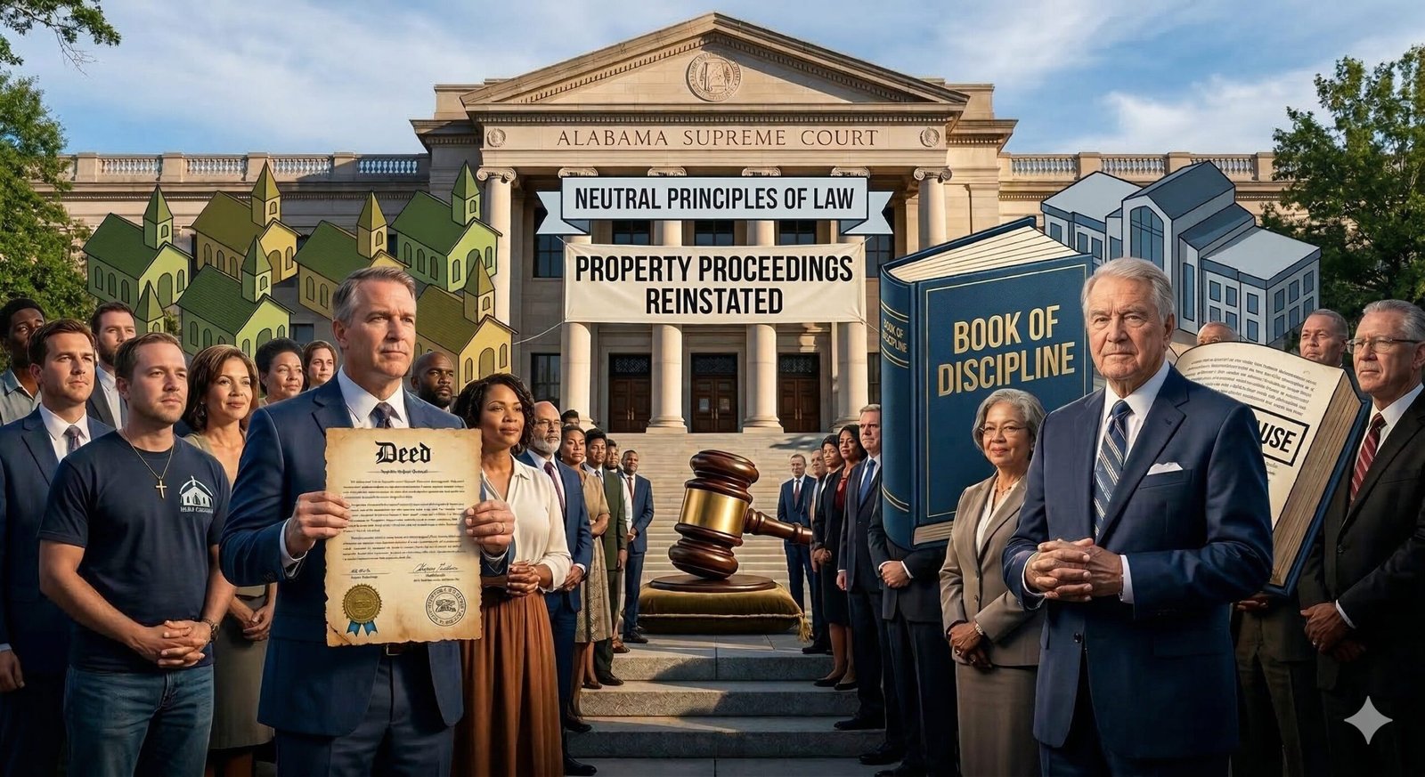 Alabama Supreme Court Rules Trial Courts Must Hear Methodist Church Property Cases