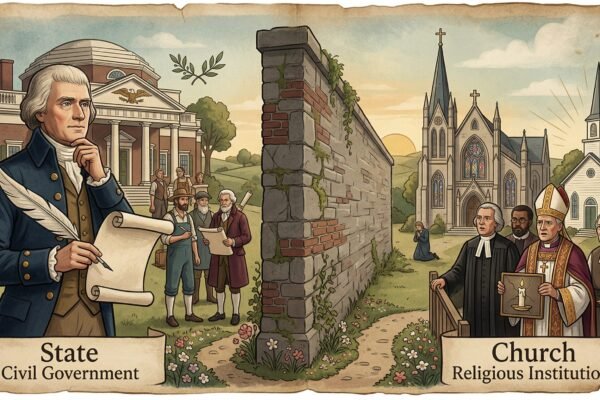 Separation of Church and State: What Jefferson’s Letter to the Danbury Baptists Actually Said