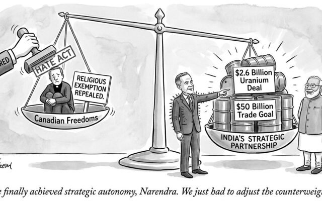 The Hedgehog’s Bow: Ottawa’s Unholy Alliance of Uranium and Censorship