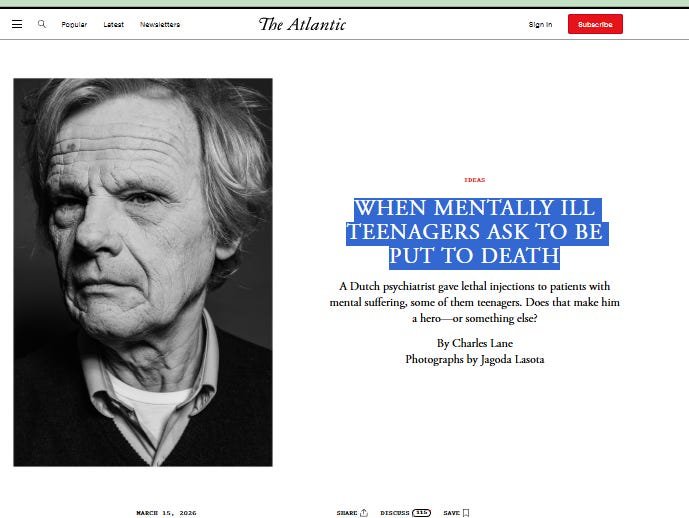 They’re Killing Teenagers Now