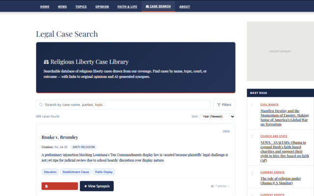 Why ReligiousLiberty.TV Is Unlike Anything Else in This Space — And Why It Matters Right Now