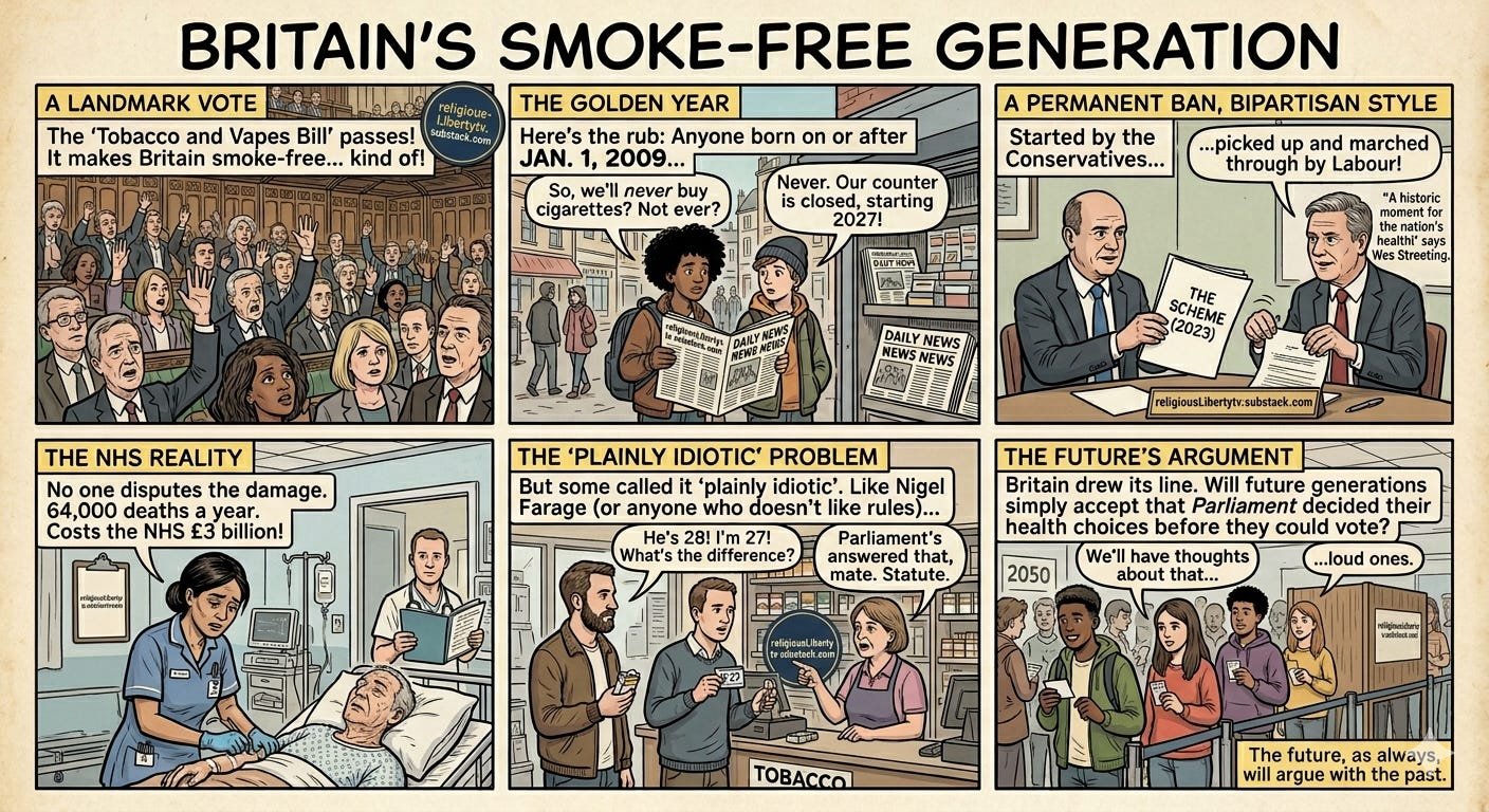 Britain’s Smoke-Free Generation