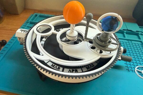 My 12-Year-Old’s Orrery Would Be Illegal Under California’s New 3D Printer Bill – Stop AB 2047