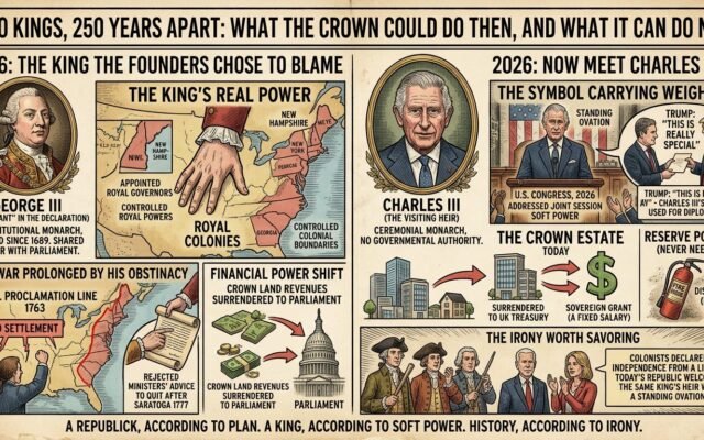 Two Kings, 250 Years Apart: What the Crown Could Do Then, and What It Can Do Now