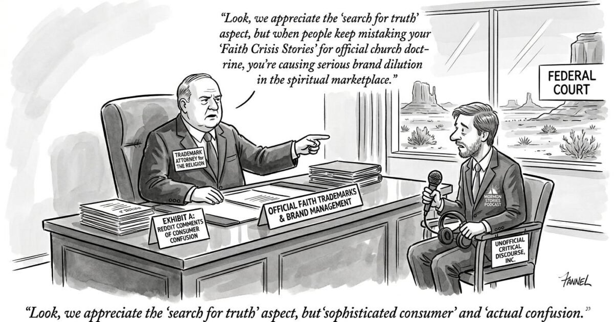 Latter Day Saints Church Sues Independent Podcaster Over Branding