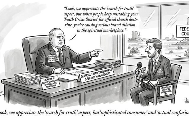 Latter Day Saints Church Sues Independent Podcaster Over Branding