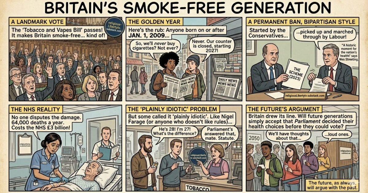 Britain’s Smoke-Free Generation