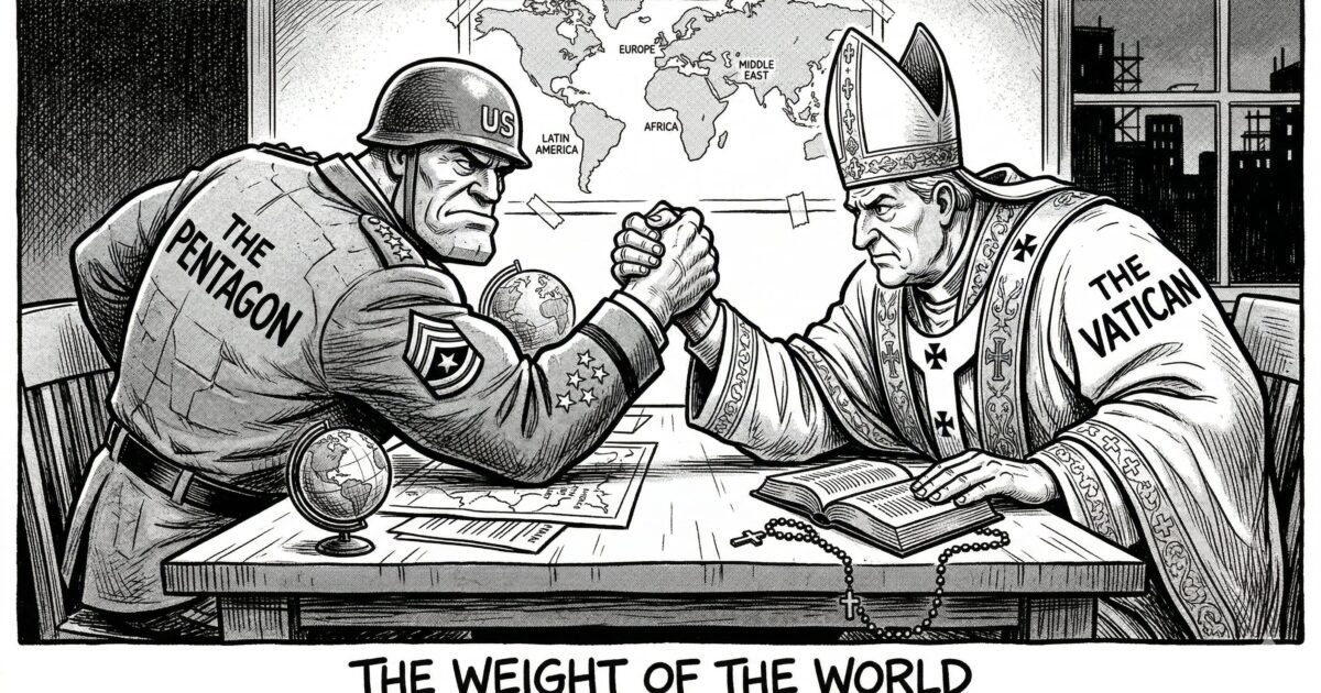 When Caesar Calls the Bishop: The Pentagon Told the Vatican’s Ambassador That God Is on America’s Side. The Pope Disagrees.