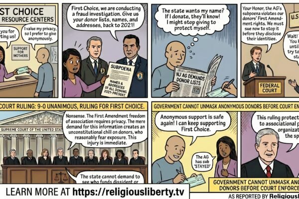 Supreme Court Rules New Jersey Cannot Use Subpoenas to Unmask Anonymous Donors