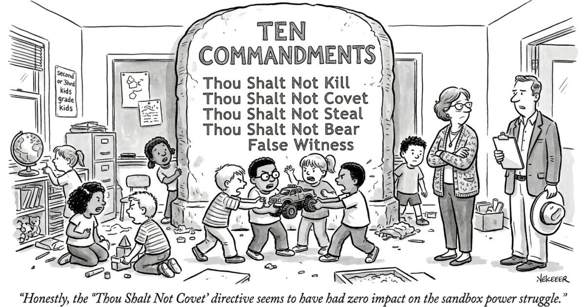 Fifth Circuit Upholds Texas Law Requiring Ten Commandments in Classrooms