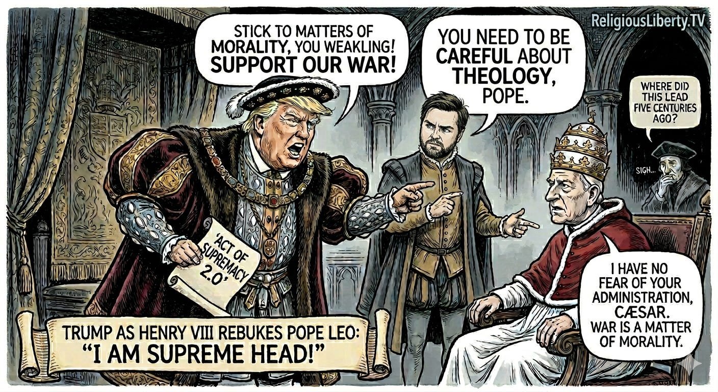The President Who Told the Pope to Shut Up (And the King Who Tried It 500 Years Ago)