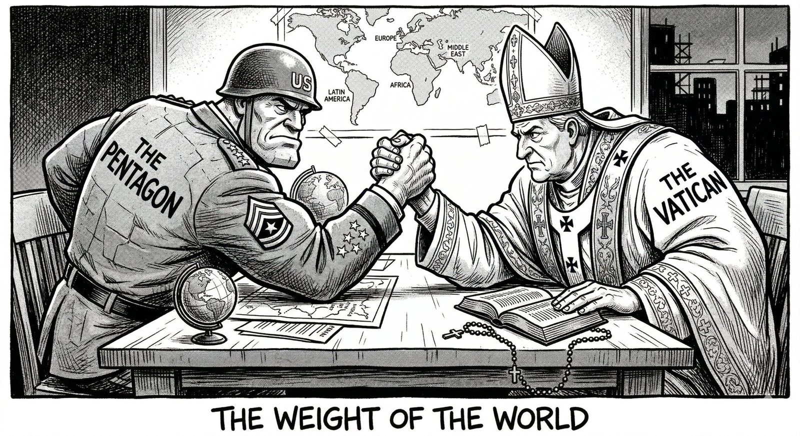 When Caesar Calls the Bishop: The Pentagon Told the Vatican's Ambassador That God Is on America's Side. The Pope Disagrees.