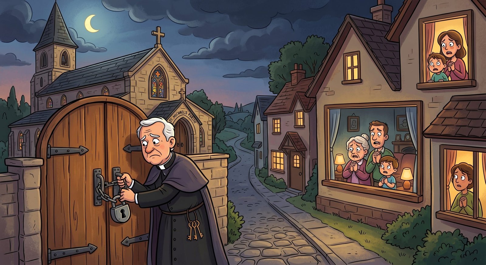 The Church Outlived Rome's Plagues. It Almost Didn't Outlive the Webcam.