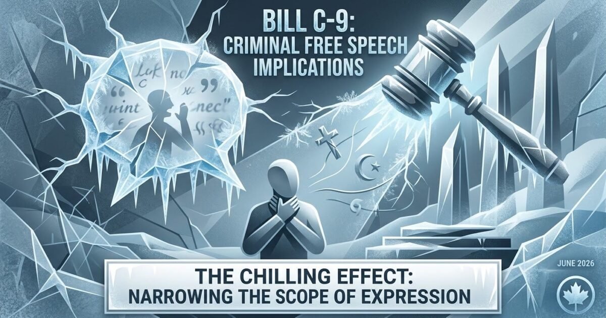 Canada’s “Combatting Hate Act”: Legislative Expansion of Criminal Speech Laws