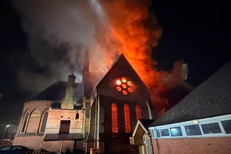 Church Fires and Vandalism Rise Across Europe and North America, Data Show