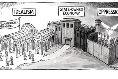 Socialism Promises. Communism Collects.
