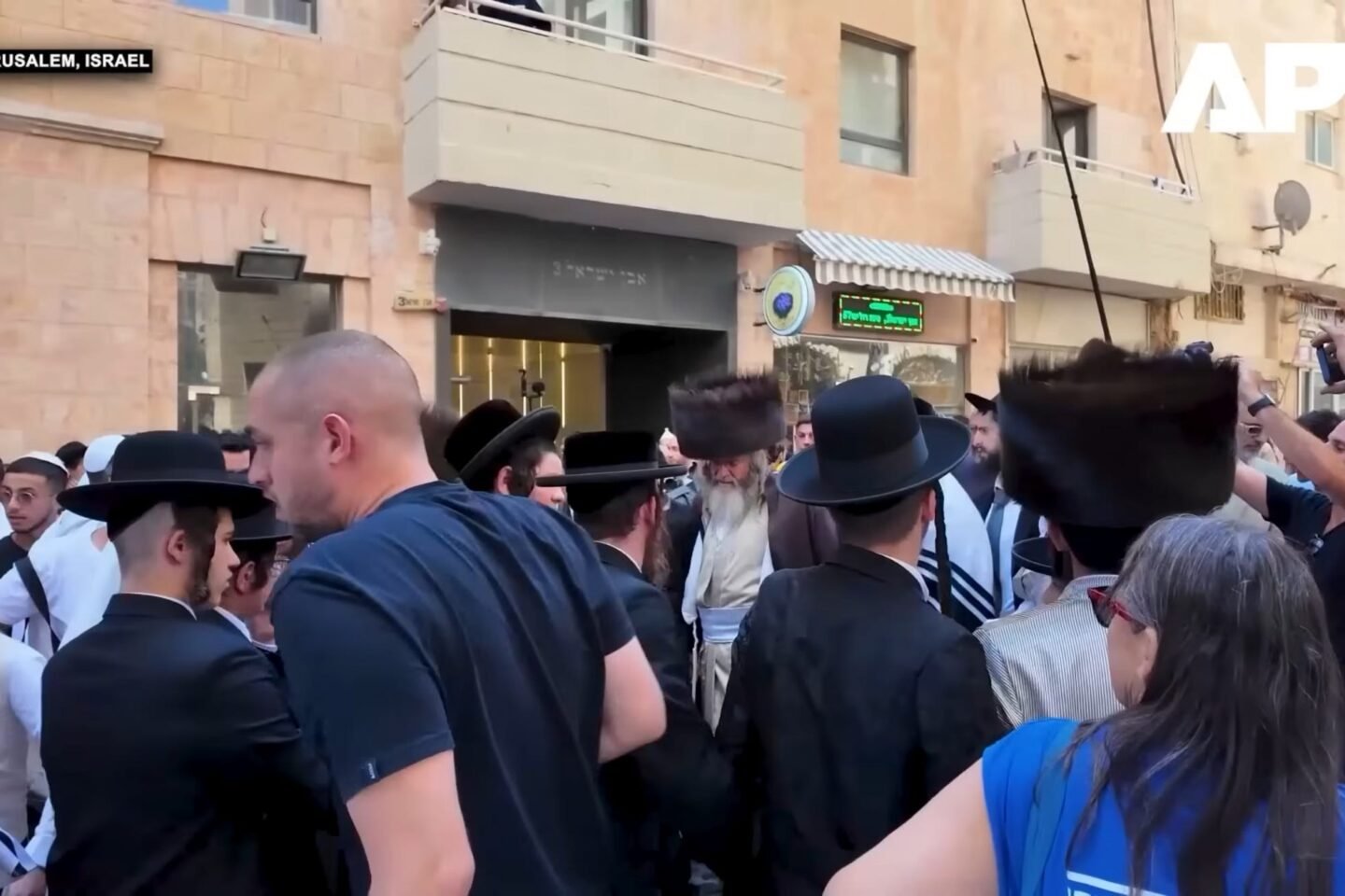 The Sabbath Stand-Off Outside a Jerusalem Café