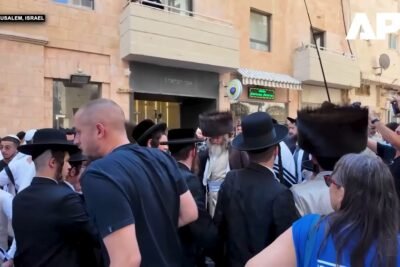 The Sabbath Stand-Off Outside a Jerusalem Café