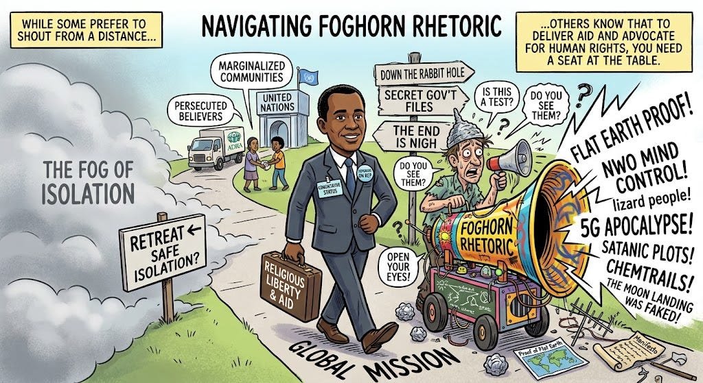 Navigating Foghorn Rhetoric and the Reality of Global Mission