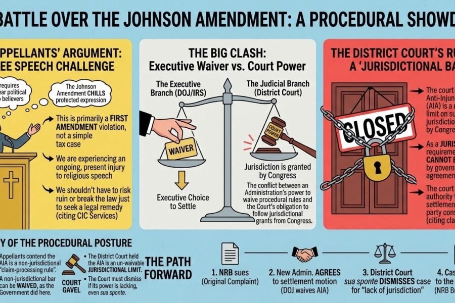 The Johnson Amendment Handshake: Can the White House Cut a Deal to Cancel a Law?