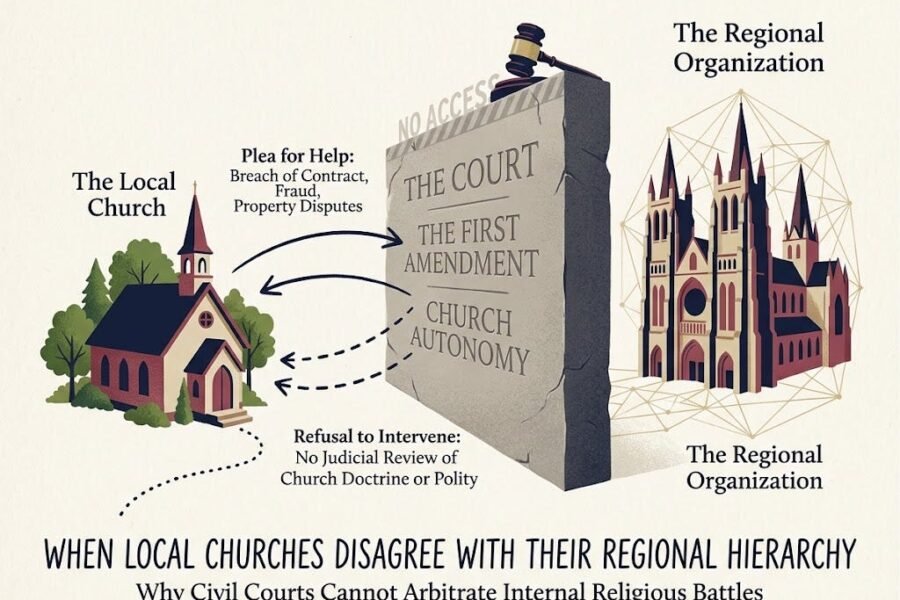 What Happens When Local Churches Disagree with Their Regional Organization?